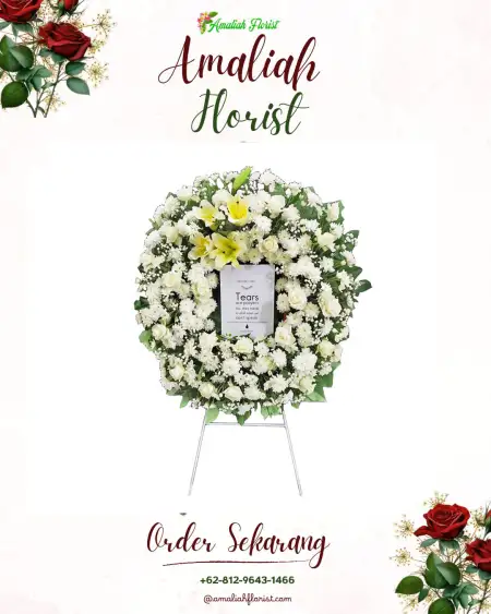 Krans Bunga Duka Cikarang