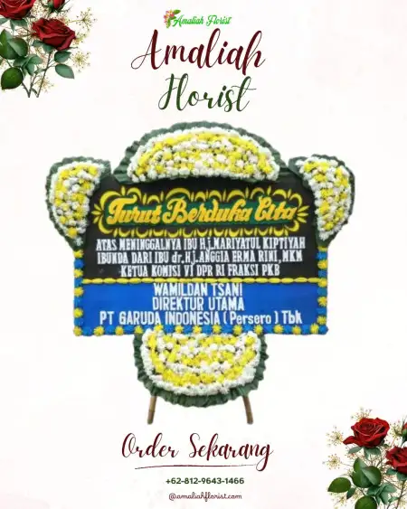 Papan Bunga Duka Cikarang